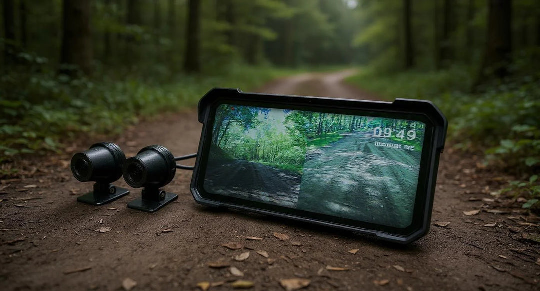 The Captain™ 4K Dual Camera System with Apple CarPlay &amp; Android Auto