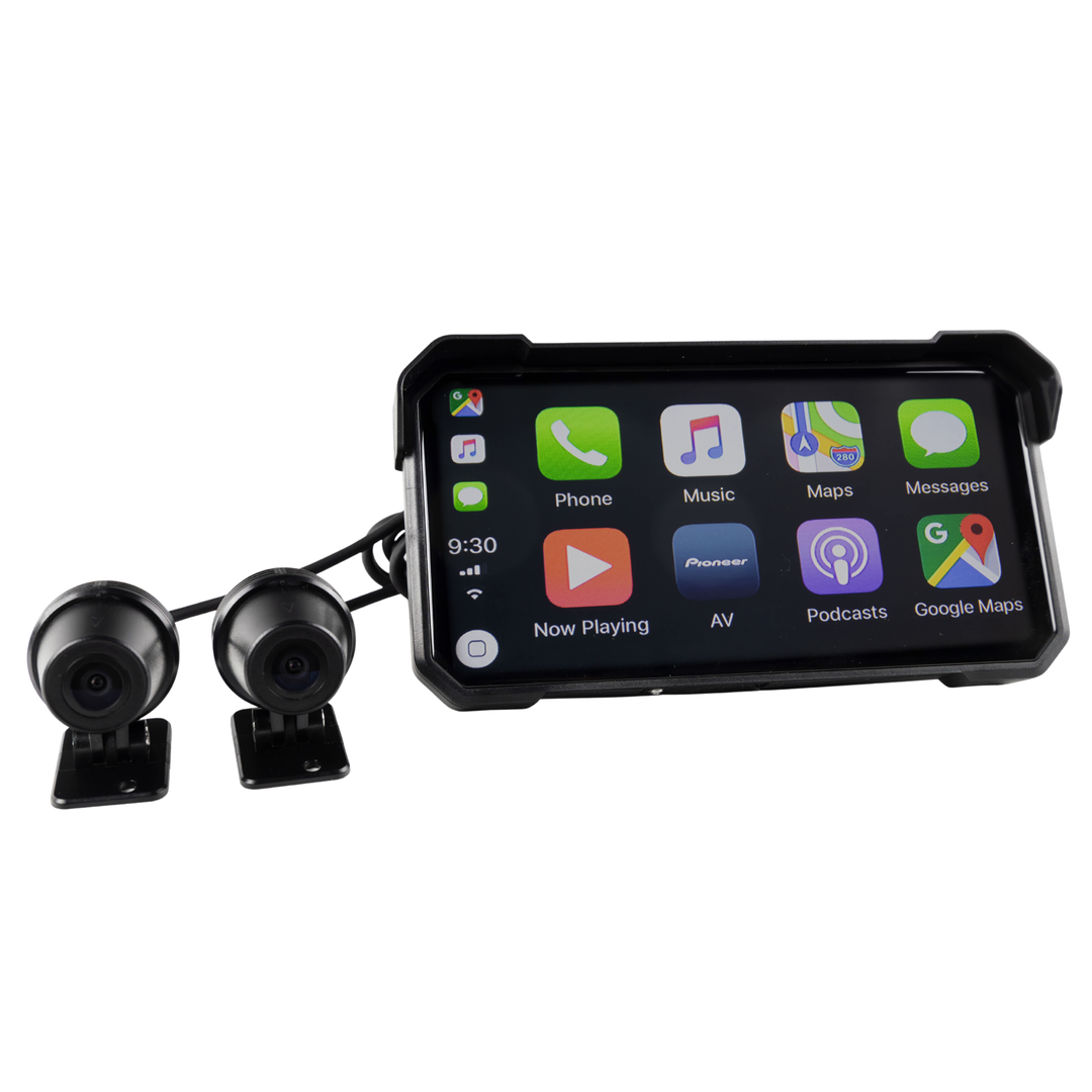 The Captain™ 4K Dual Camera System with Apple CarPlay &amp; Android Auto